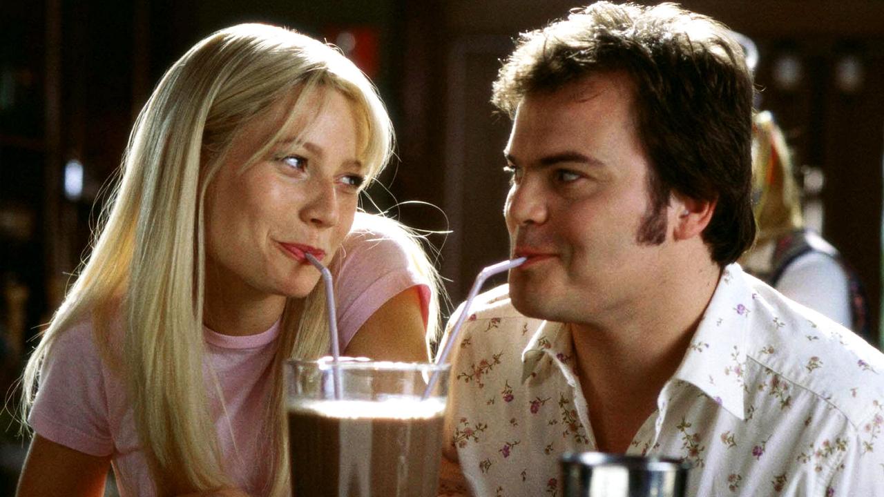 Paltrow with Jack Black in Shallow Hal.