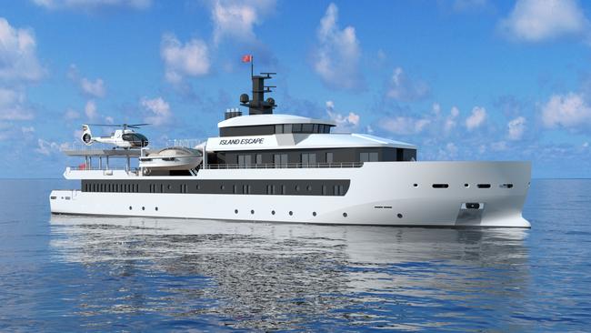 Captain's Choice Super yacht. Picture: Supplied