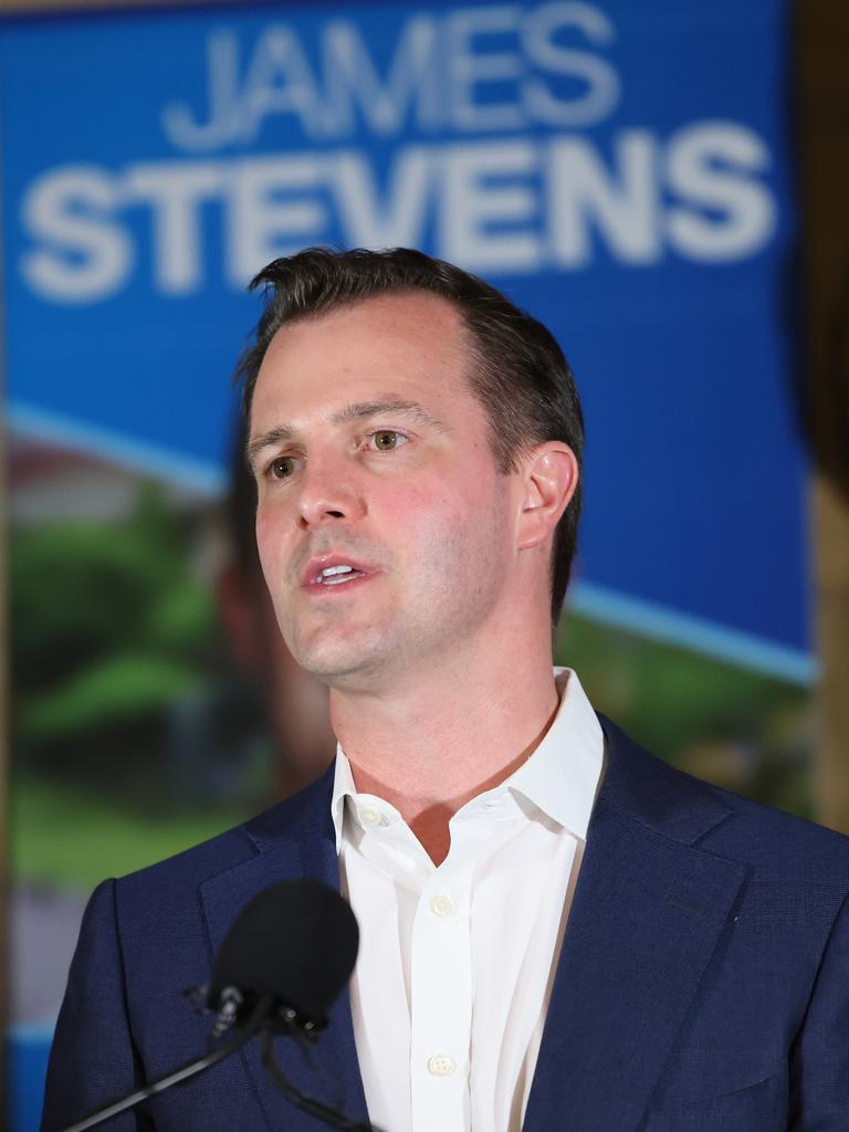 Coalition government waste reduction spokesman James Stevens. Picture: NCA NewsWire / David Mariuz