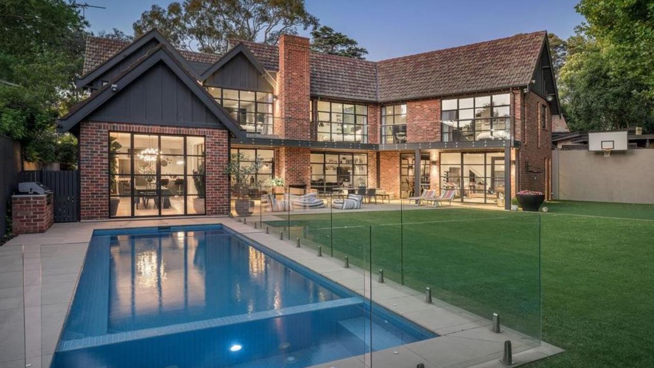 Tania Buckley selling the family home in Toorak. Picture: Supplied