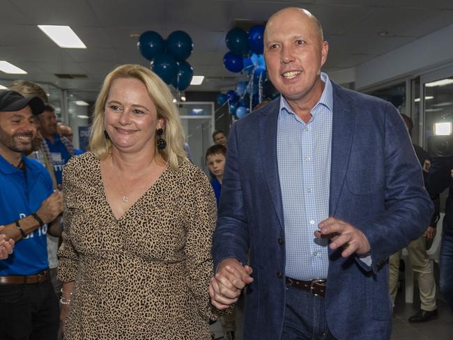 Despite claims he was under threat, Mr Dutton boosted his margin at the 2019 election. Picture: Glenn Hunt / AAP Image