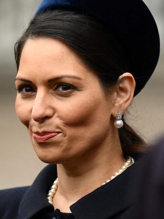 Britain's Home Secretary, Priti Patel.