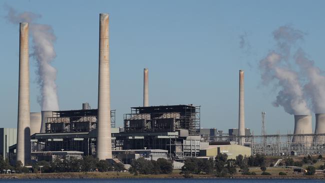 The Liddell coal fired power station is due to be closed. Picture: David Swift