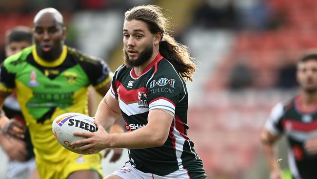 Rajab wants to play alongside younger brother Mohamad for Lebanon and Canterbury. (Photo by Gareth Copley/Getty Images)