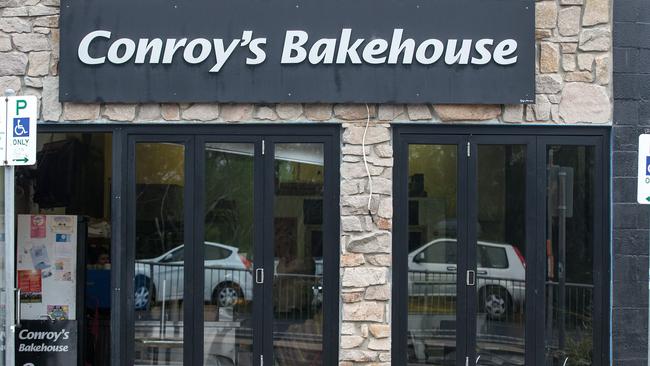 Conroys Bakehouse was found guilty of nearly 60 food safety breaches in September. Picture: Sarah Matray