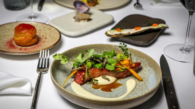 It’s the rebirth of cool Carlton with a flurry of new openings that includes Japanese fine diner Kazuki’s in the gingham-clad heart of Lygon St, writes Dan Stock. Picture: Nicole Cleary