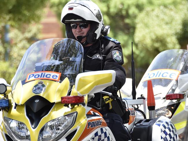 Ipswich Road Policing Unit Acting Officer-in-charge Sergeant Sean Whittet said the snap lockdown on Ipswich and surrounding local government areas had reduced traffic on roads. Photo Bev Lacey / The Chronicle