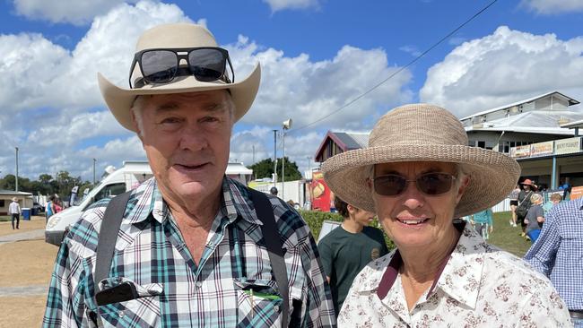 L-R: Neville and Joy at the Gympie Show 2025.