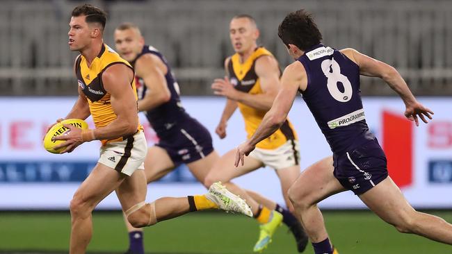 Jaeger O'Meara’s disposal by foot brings undone a lot of good work.