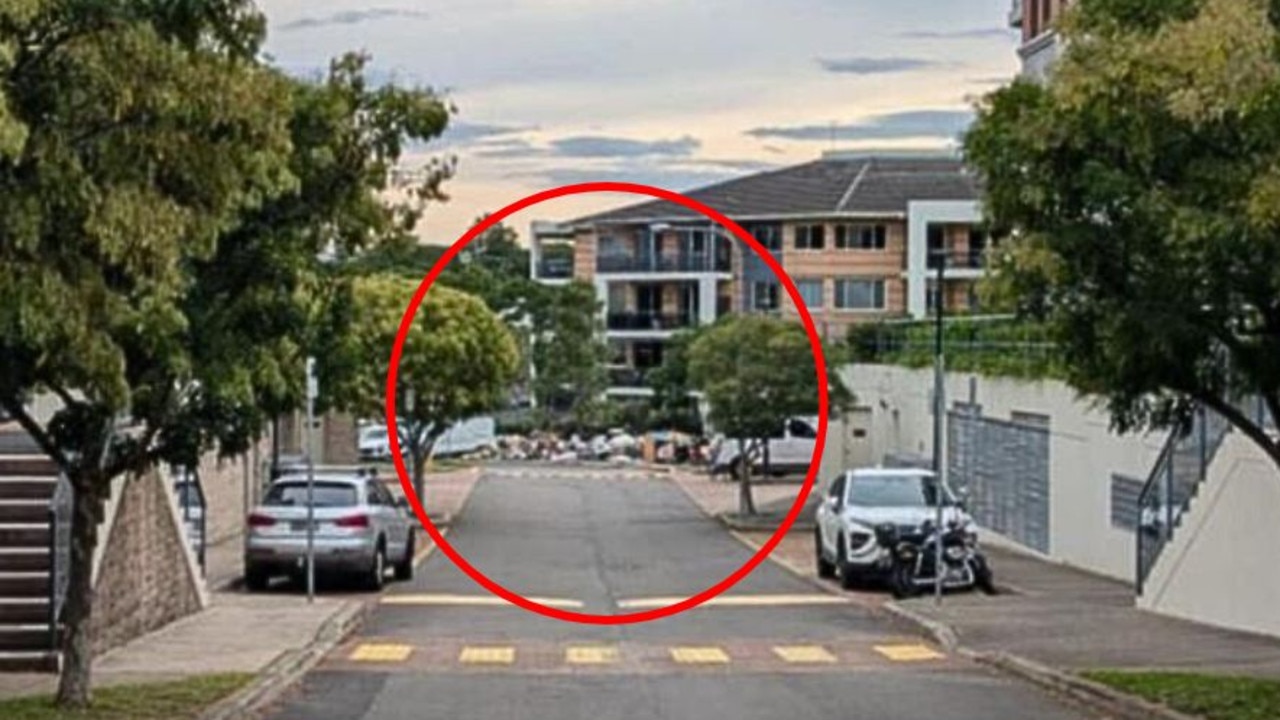 Outrage over growing pile in ritzy suburb