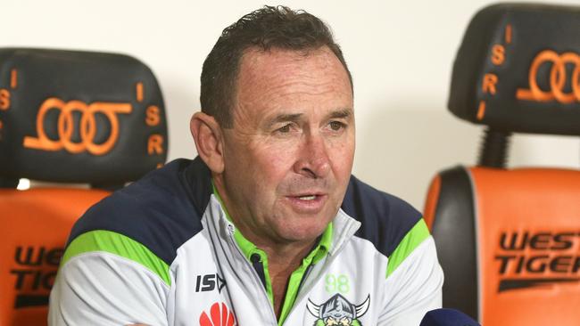 Raiders coach Ricky Stuart was “proud” of his club’s handling of John Bateman’s saga.