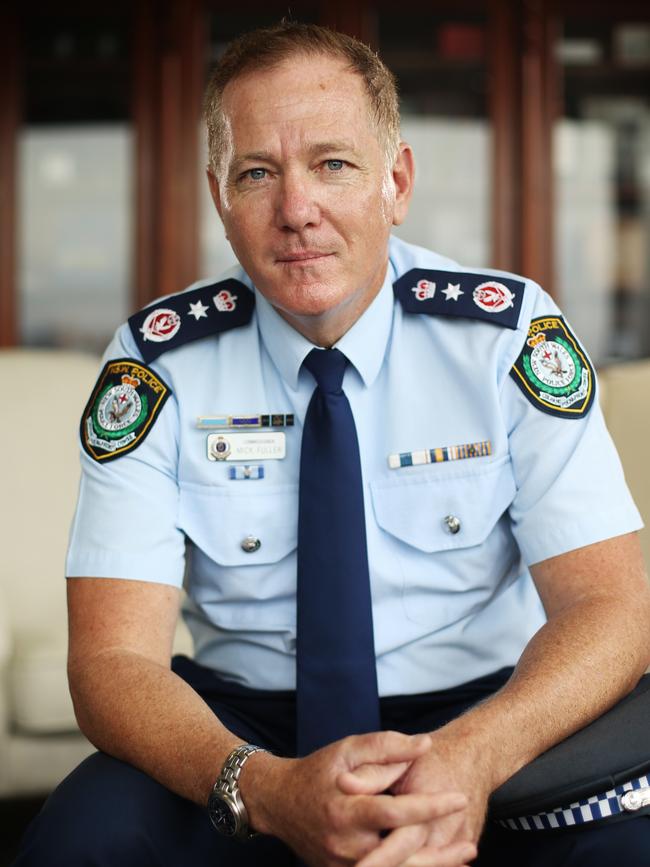 NSW Police Commissioner Mick Fuller. Picture: Sam Ruttyn