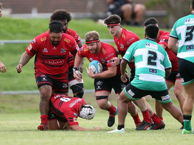 PBC Alleygators vs. Colleges Knights. Jaye Paton. 20April 2024 Currumbin Picture by Richard Gosling