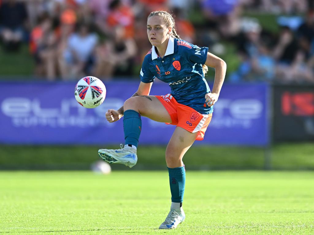 Laini Freier has been on a rapid trajectory, and earned a spot in her first Matildas squad. Picture: Getty