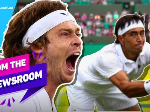 Rublev crashes out at Wimbledon during match | Daily Headlines