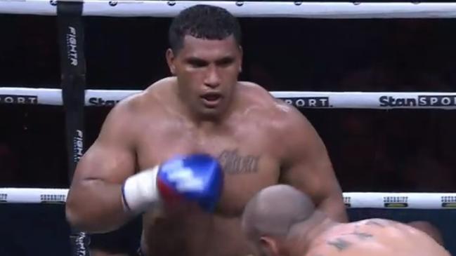 Tevita Pangai Jr narrowly won an all out war.