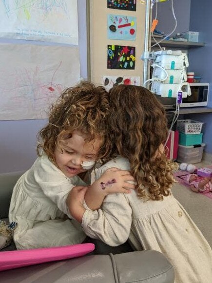 The girls were reunited for their birthday. Photo: Supplied