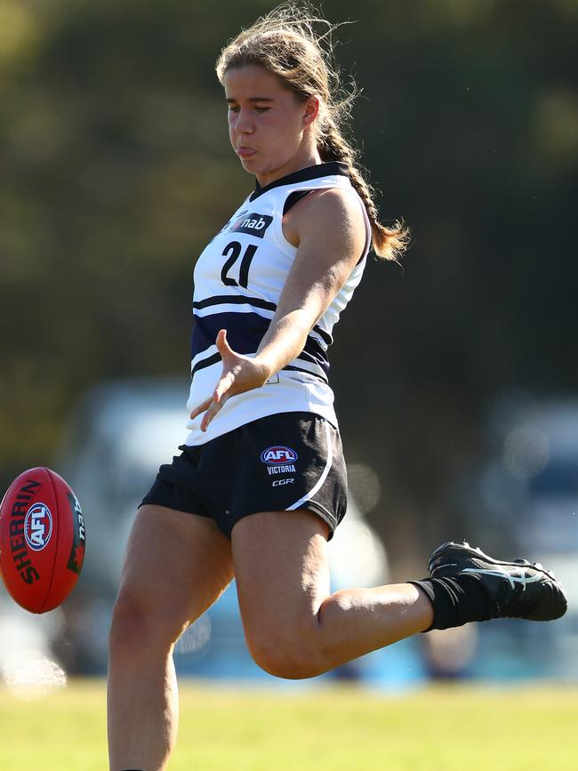 Ellie McKenzie in action for the Northern Knights in 2019.