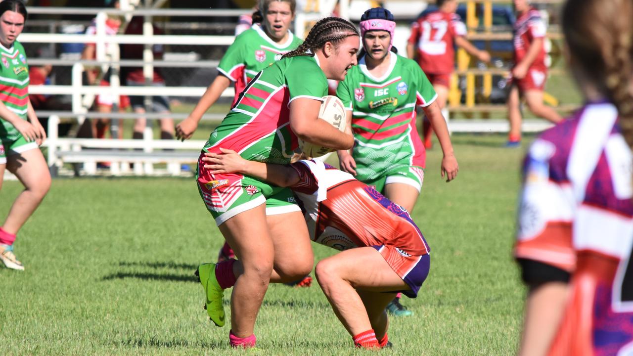 Gatton/Valleys v Southern Outback U17 girls. Adrian Vowles Cup 2020.