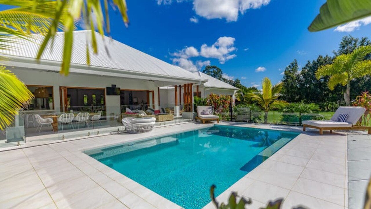 Ninderry, Sunshine Coast: On the market for offers over $3m, current mortgage repayments would be approximately $11,634 a month, climbing to $13,228 if rates rise 1%, according to the mortgage calculator on realestate.com.au