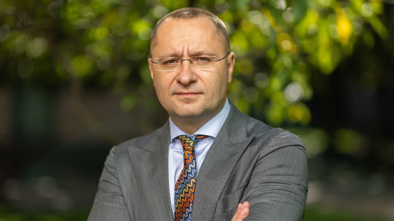 Ukraine's Ambassador to Australia Vasyl Myroshnychenko. Picture: NCA NewsWire / Gary Ramage