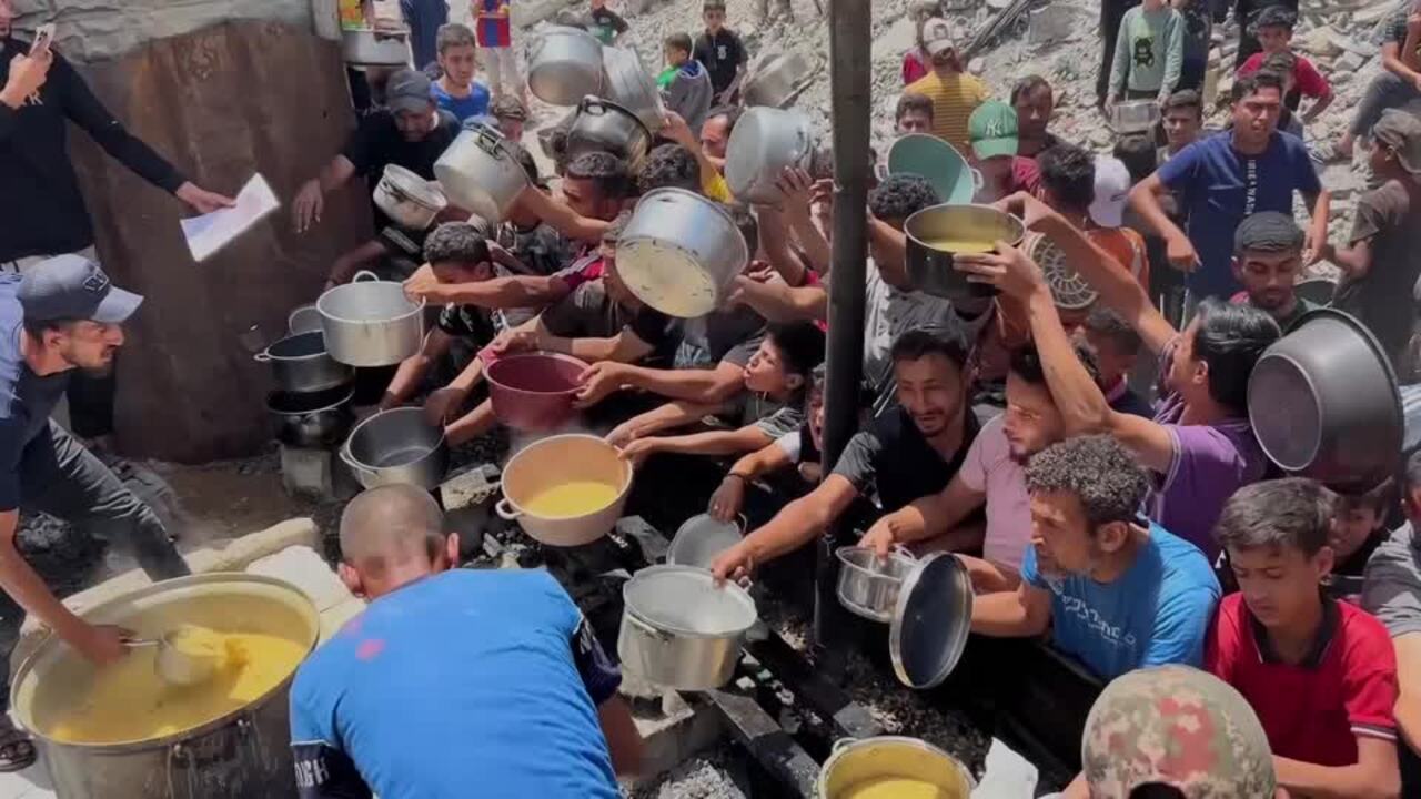 'Our children are dying slowly,' says Gazan father grappling with hunger