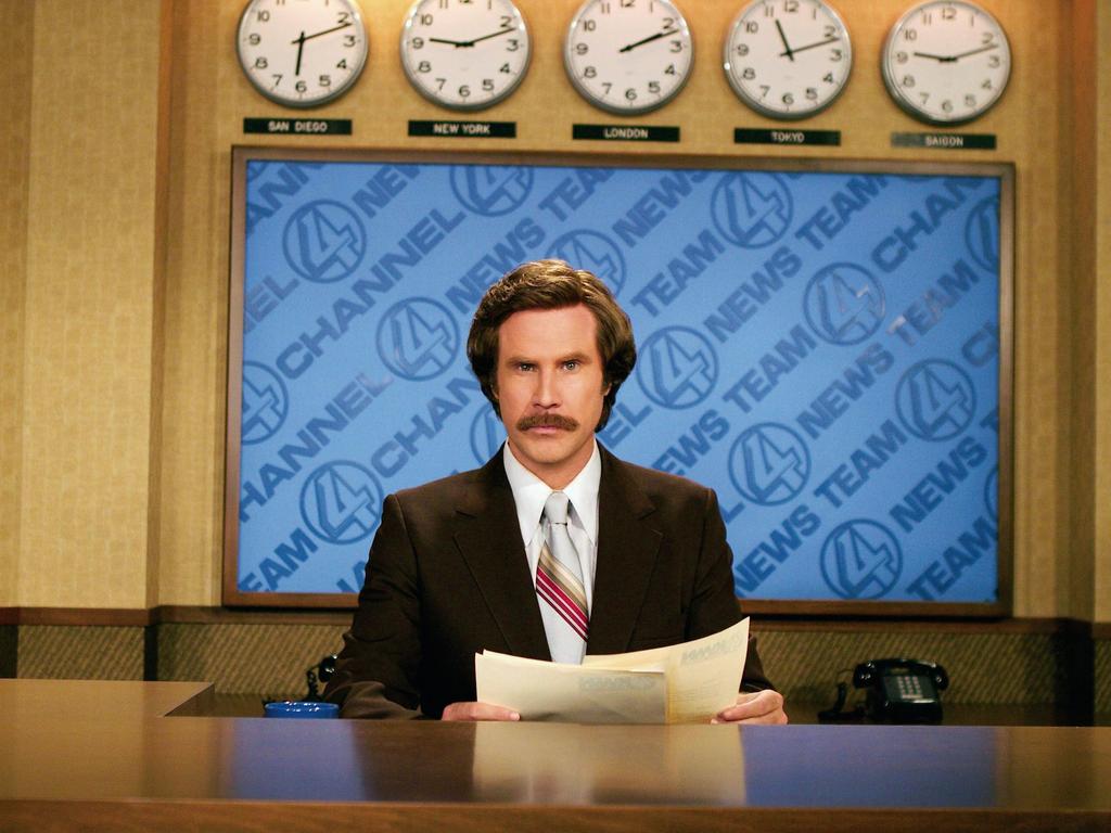 Will Ferrell is The Anchorman.