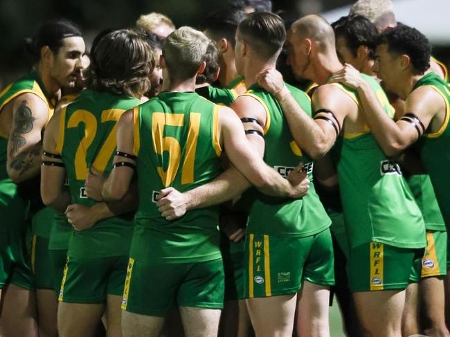 Spotswood WRFL players. Picture: Local Legends Photography