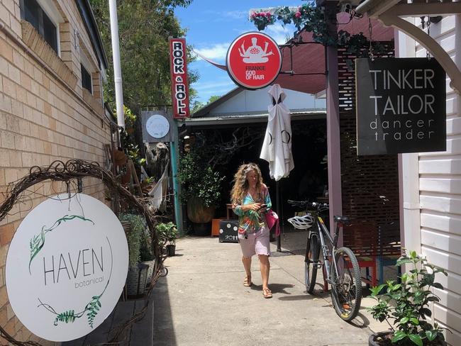 Hidden in a little alleyway is the Rock and Roll Coffee Company. Picture: Amanda Robbemond