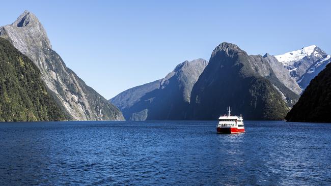 Cruising on Doubtful Sound.