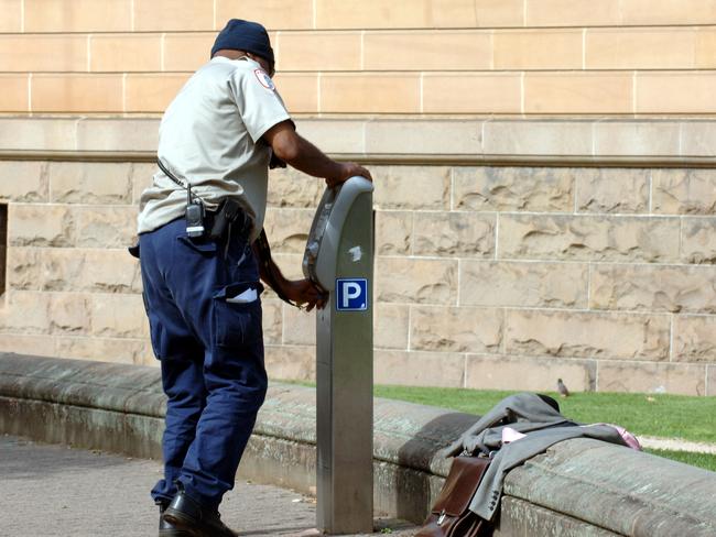 A parking meter in NSW, where changes are coming..Picture: Kristi Miller