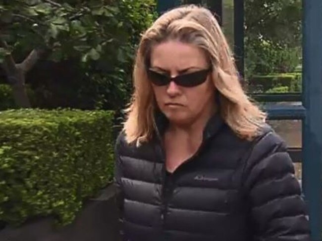 Joanne Curtis is approached by A Current Affair. Picture: ACA/Supplied