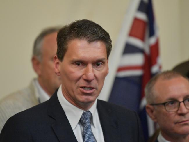 Cory Bernardi is finding Australian musicians turning on him. Picture: AAP