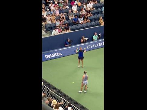 Tennis star booed after ugly act towards ball kid