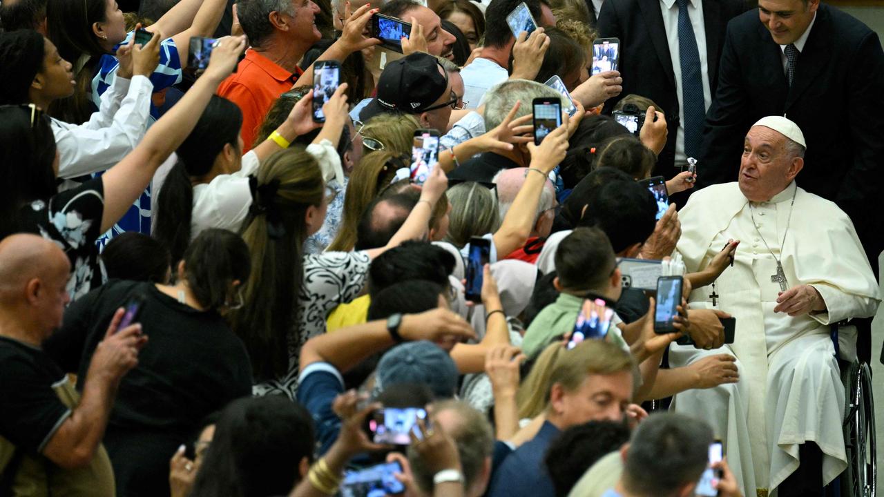 Pope Francis remains in a critical condition, having battled bronchitis, double pneumonia, and kidney problems, sparking chatter about who might replace him. Picture: AFP