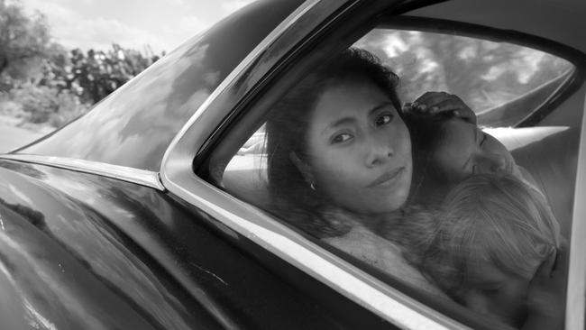 Yalitza Aparicio in <i>Roma</i>. Picture: Alfonso CuarÃ³n/Netflix via AP