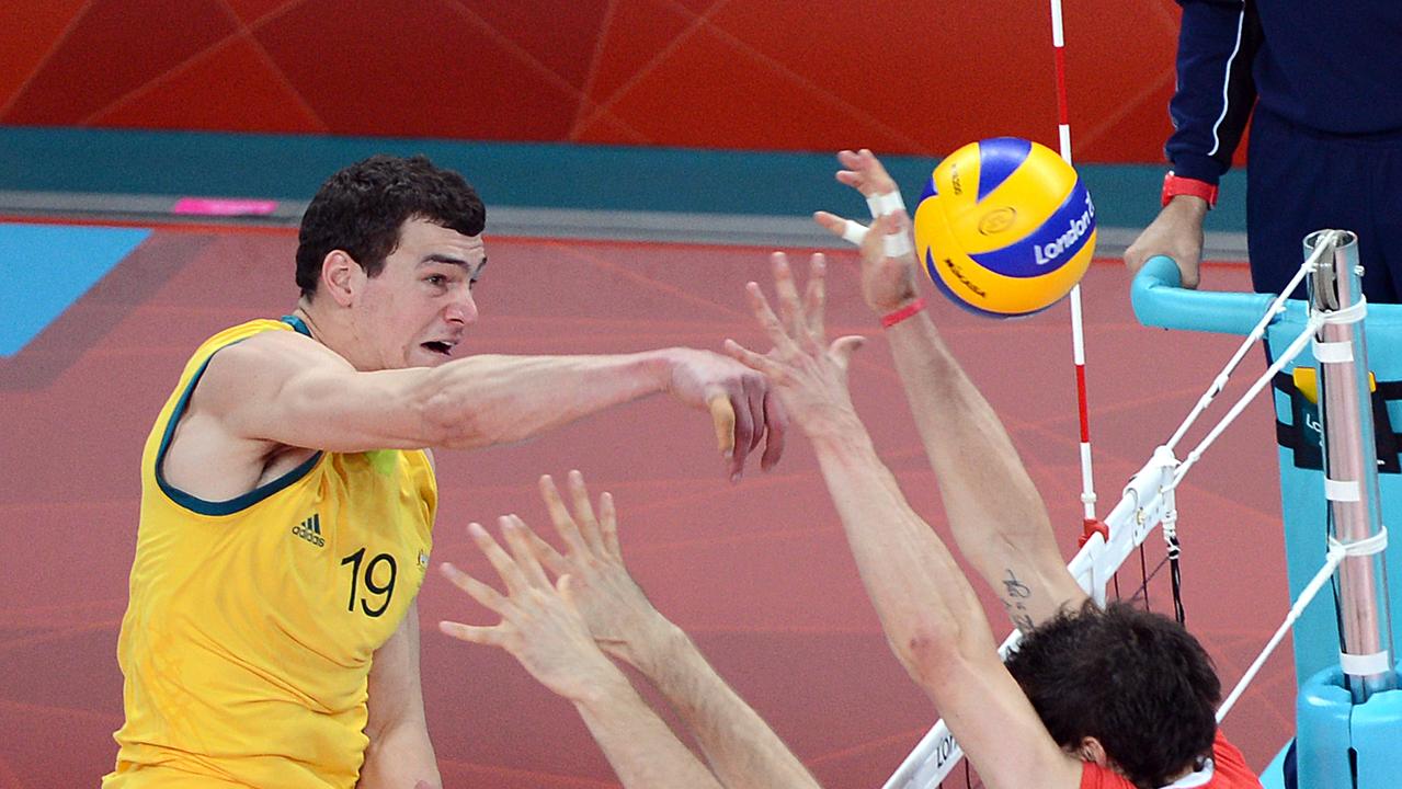 Australia's Thomas Edgar in action against Poland at London during the Olympic Games in 2012. Picture: AAP Image/Dan Peled