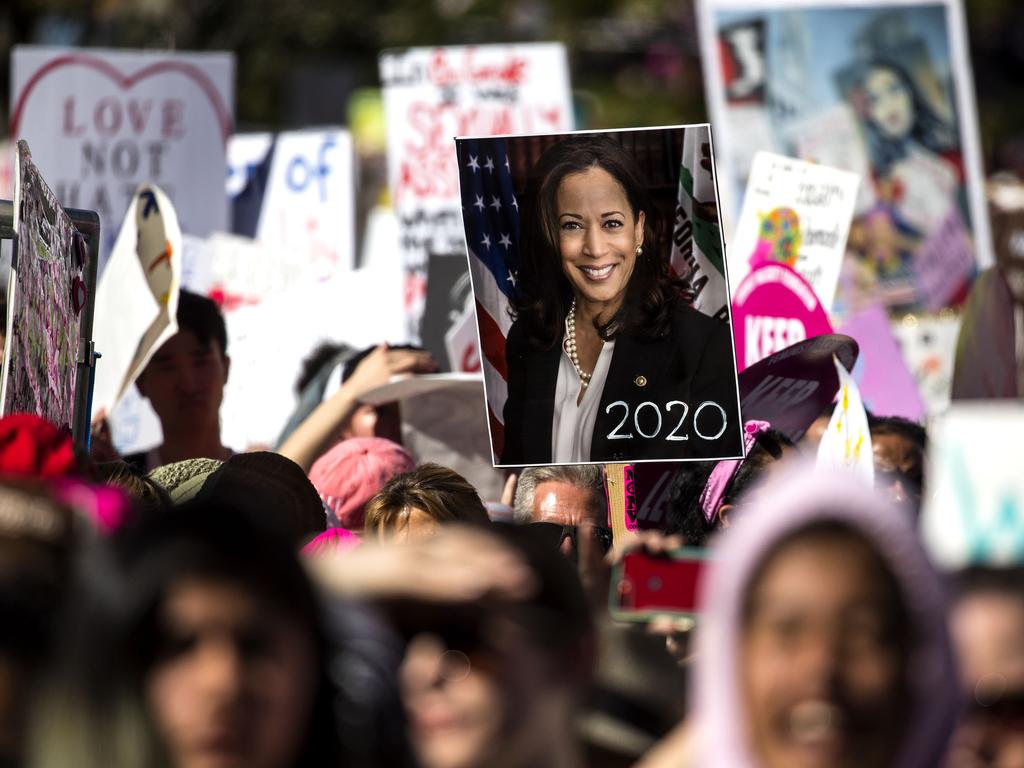 Kamala Harris will be a popular nominee. Picture: Getty Images/AFP 