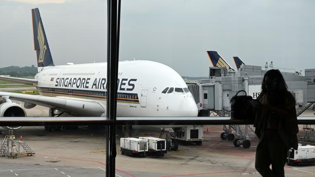 A Singapore Airlines Airbus A380. Picture: AFP