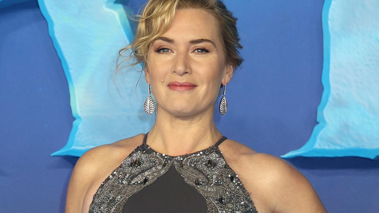 Kate Winslet has recycled a red carpet gown. Picture: Matrix