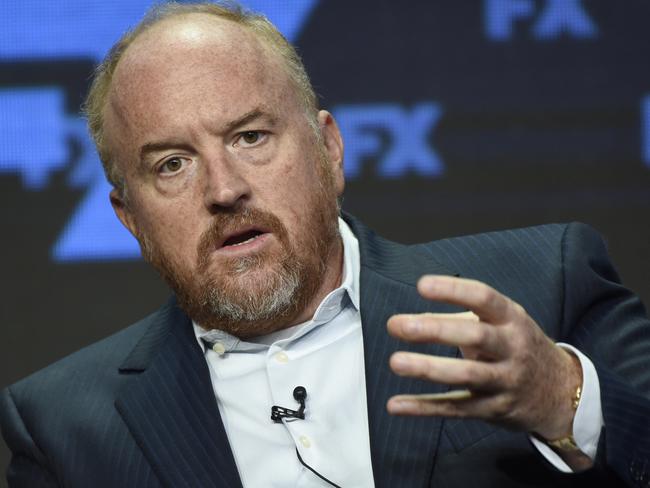 Louis C.K. returned to the stage for the first time after admitting to sexual misconduct, but his routine offended some women. Picture: Chris Pizzello/Invision/AP, File