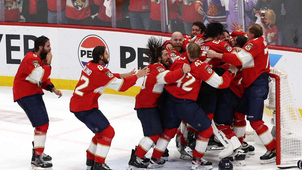 What a win! Photo: Elsa/Getty Images/AFP