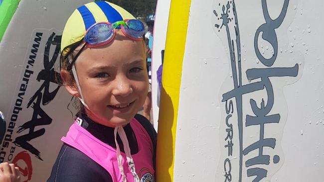 Layla Pretorius of Newport saved a teenage boy at Williamstown Beach on Melbourne Cup Day after he fell out of his kayak. Picture: supplied