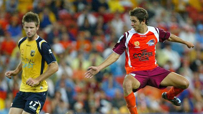 Michael Zullo back in his Brisbane Roar days before the move to Europe.