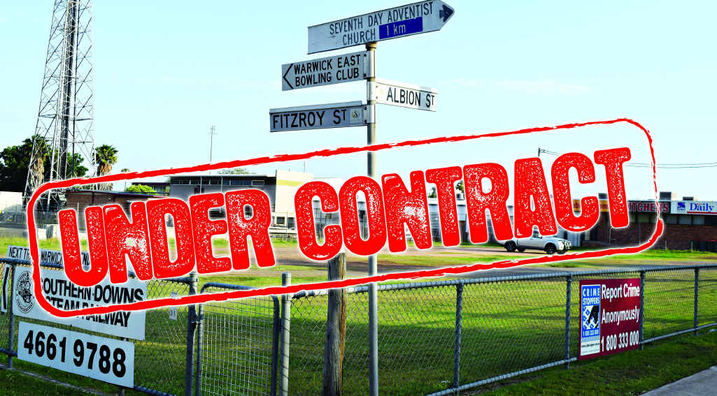 UNDER CONTRACT: The Southern Downs Regional Council has confirmed a prime piece of commercial land on the corner of Albion and Fitzroy Sts is under contract. Picture: Jayden Brown