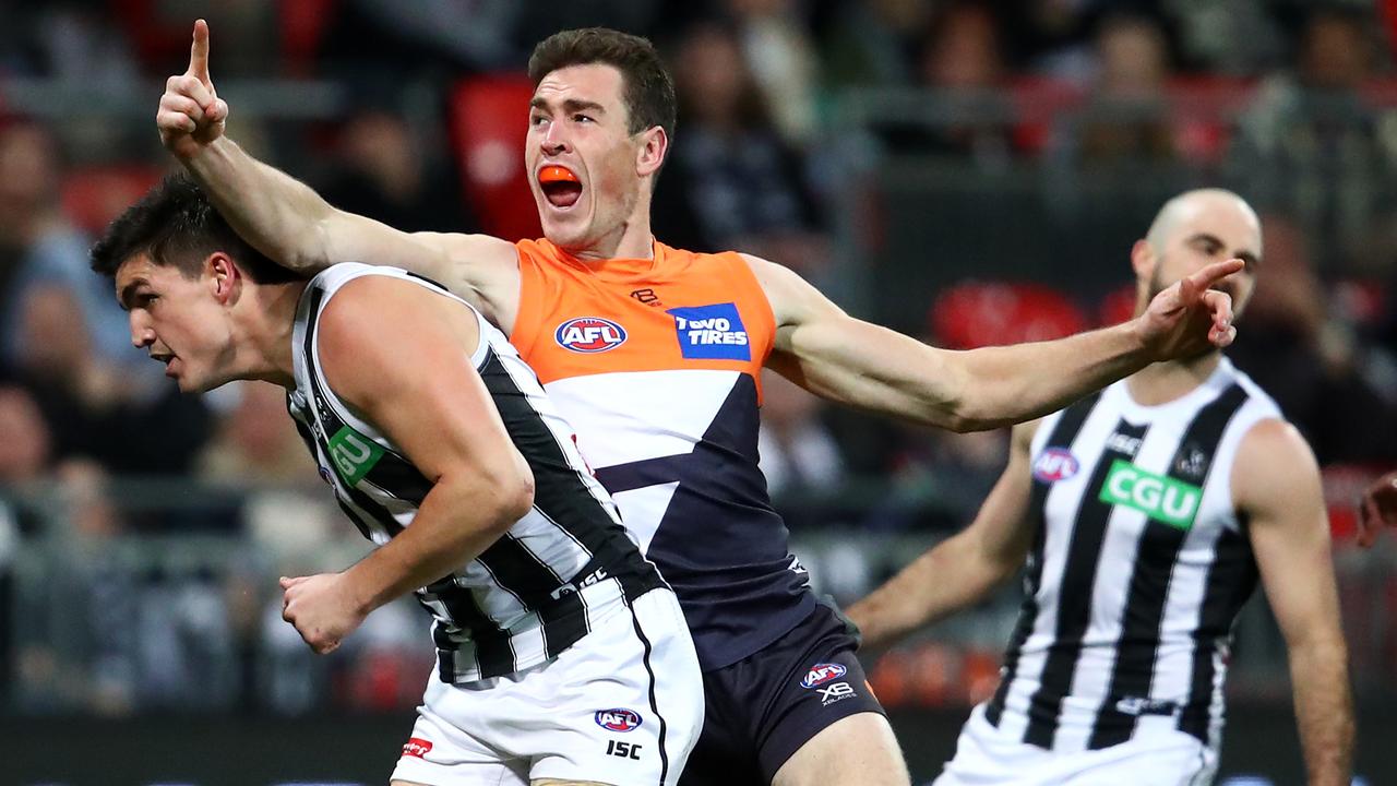 GWS will face Collingwood in the First Preliminary Final. (Photo by Cameron Spencer/Getty Images)