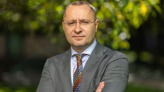 Ukraine's Ambassador to Australia Vasyl Myroshnychenko. Picture: NCA NewsWire/Gary Ramage