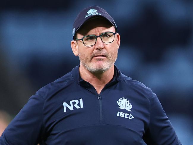 Waratahs head coach Dan McKellar has hinted at attitude issues within the playing group. Picture: Mark Kolbe Photography/Getty Images