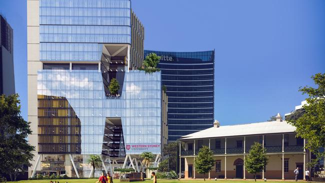 Western Sydney University and NSW University is building an engineering hub at Parramatta.