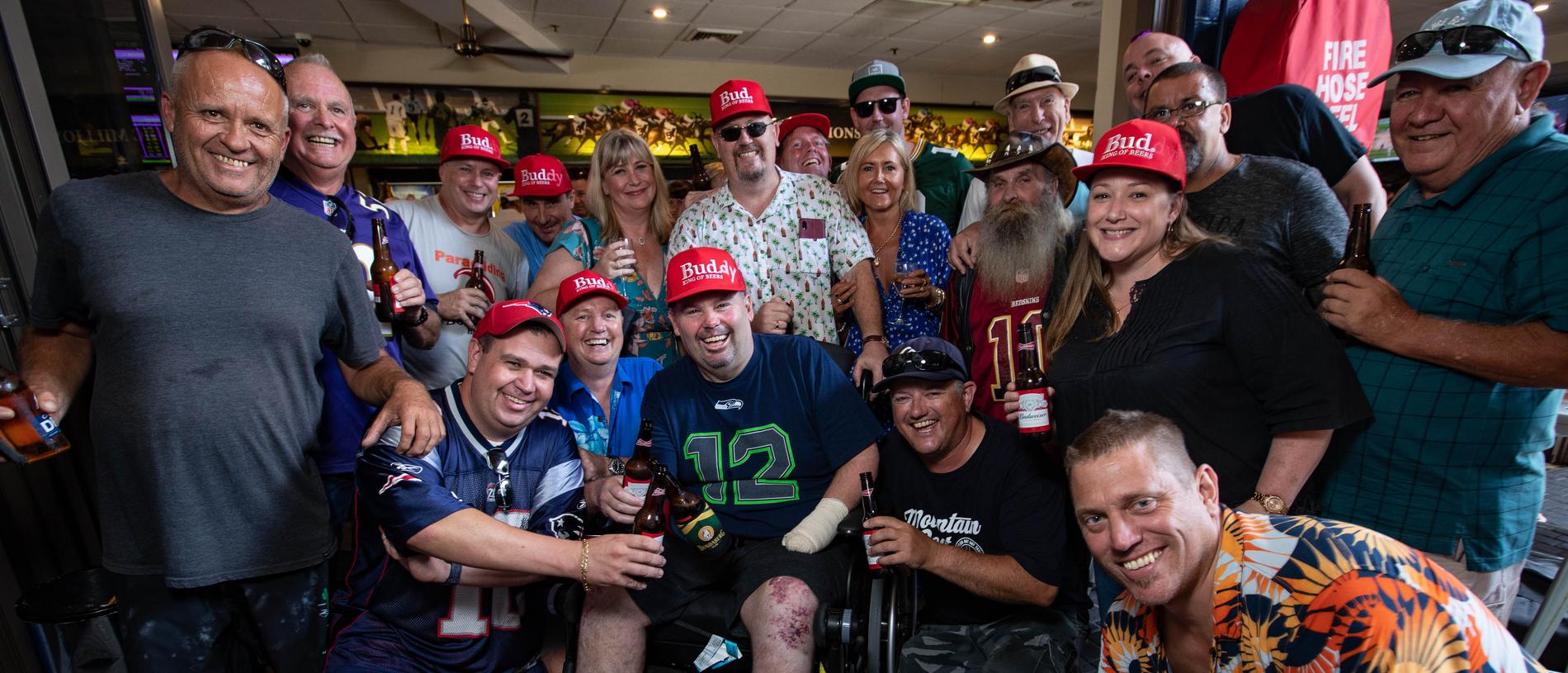 Jason ‘Buddy’ Miller enjoys Super Bowl at pub after hands removed ...